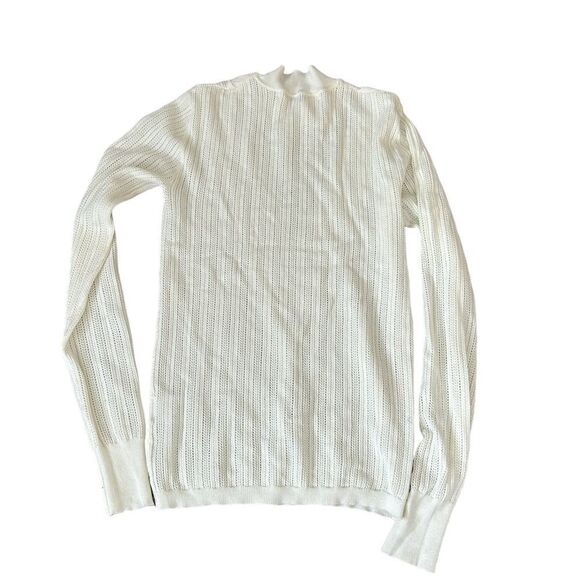 Veronica Beard Ivory Knit Raylan Pullover - Picture 4 of 5